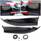 Solid Spare For 2016-2017 Accord Sedan 4DR CARBON Style Rear Bumper Lip Splitter Spoiler
