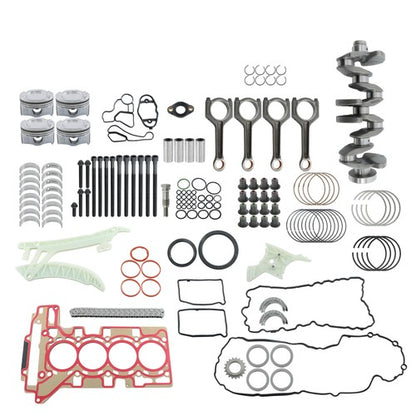 Solid Spare Engine Overhaul Rebuild Kit N20 2.0 For BMW 520i (EUR) 2010-2016 2017 F10 F11