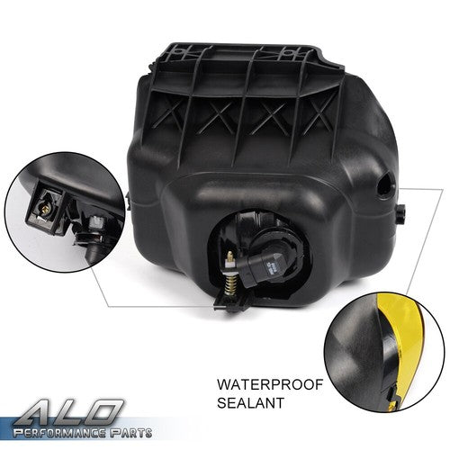 Solid Spare Fit For 2003-2006 Chevy Silverado Avalanche Yellow Lens Bumper Fog Lights Lamps
