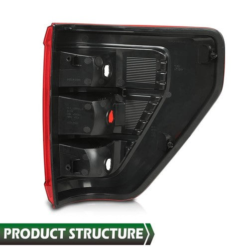 Solid Spare Fit For 2021-2023 Ford F150 XL w/o Blind Spot TaiL Light Brake Lamp Left Side