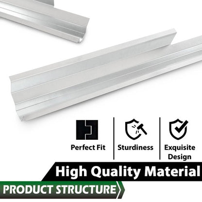 Solid Spare Slip-on Rocker Panel Left & Right Fit For 84-01 Jeep Cherokee Wagoneer 4-Door