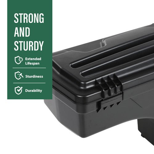 Solid Spare Fit For 1997-2014 Ford F150 F-150 Left Driver Side Truck Bed Storage Tool Box