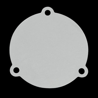 Solid Spare Aluminum Wiper Motor Delete Panel Fit For 1967 Camaro Firebird Gen F-Body