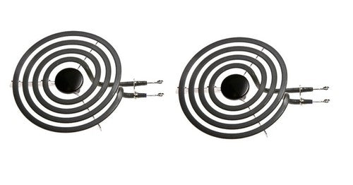 Solid Spare (2) 6" Burner for Jenn Air Maytag Range Stove Element Y04100165