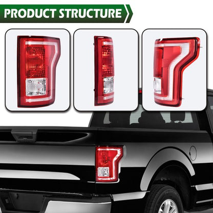 Solid Spare Rear Tail Light Brake Lamp Right Passenger Side Fit For 2015-2017 Ford F-150