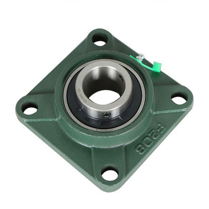 Solid Spare 10PC UCF208-24 Pillow Block Flange Bearing 1-1/2" Bore 4 Bolt Solid Base