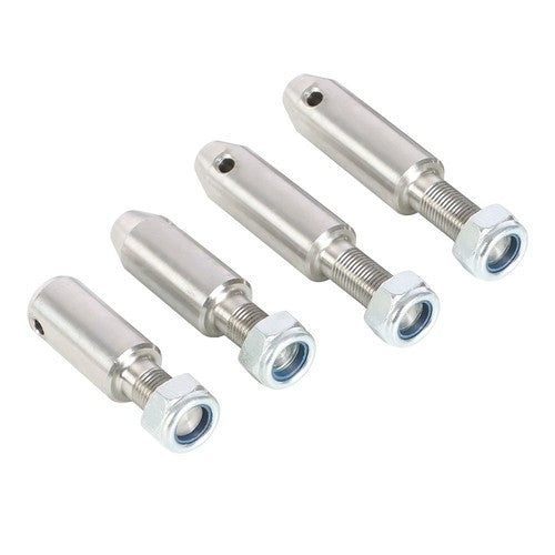 Solid Spare For 2.5-6" lifts 07-18 Jeep Wrangler Sport Front Sway Bar Links Disconnects