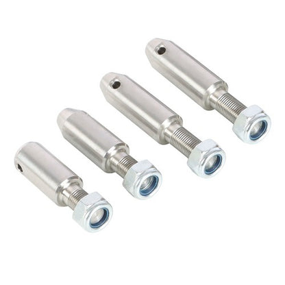 Solid Spare For 2.5-6" lifts 07-18 Jeep Wrangler Sport Front Sway Bar Links Disconnects