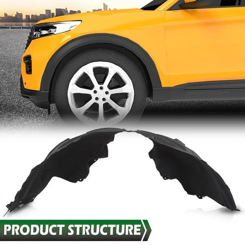 Solid Spare Fit For 2020-2022 Ford Explorer Front Inner Fender Liner Left Driver Side