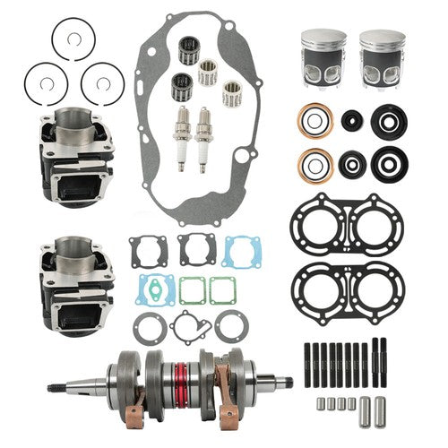 Solid Spare For Yamaha Banshee 350 Complete Rebuilt Motor Engine Rebuild Kit Standard 87-06