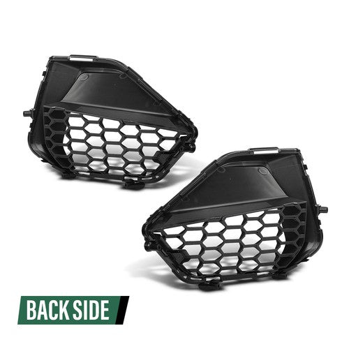 Solid Spare Fit For 2024-2025 Ford Mustang GT Front Bumper Lower Corner Grille Left & Right