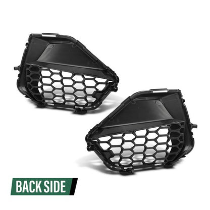 Solid Spare Fit For 2024-2025 Ford Mustang GT Front Bumper Lower Corner Grille Left & Right
