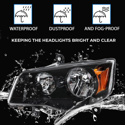 Solid Spare Headlights For 11-19 Dodge Grand Caravan 08-16 Chrysler Town&Country Left Driver