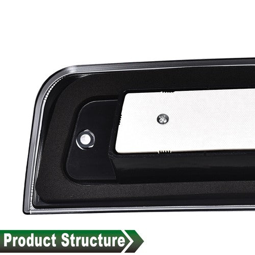 Solid Spare Fit For 2009-2018 Dodge Ram 1500 2500 3500 Clear LED 3rd Brake Light Cargo Lamp