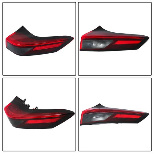 Solid Spare Taillight Assembly Fit For Nissan Rogue 2021-2023 Rear Outer RH/Passenger Side