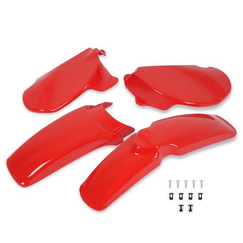 Solid Spare For Honda XR75 / XR80 1977-1982 Plastic Kit Front / Rear Fender & Side Panels