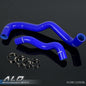Solid Spare Fit For 03-04 F250/F350/F450/F550 6.0L Silicone Radiator Hose+Clamps Kit Blue