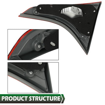 Solid Spare Fit For 14-16 Toyota Corolla Tail Light Brake Lamp Inner Left Driver Side