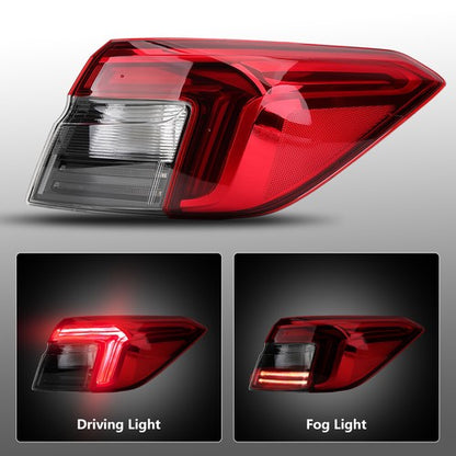Set Tail Lights For 2022 2023 2024 Honda Civic Sedan Rear Lamps Outer Inner Side