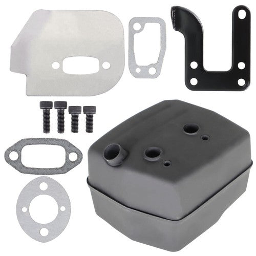 Solid Spare Exhaust Muffler Deflector Kit for Husqvarna Ported 61 268 272 272XP 268K 272S US