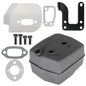 Solid Spare Exhaust Muffler Deflector Kit for Husqvarna Ported 61 268 272 272XP 268K 272S US