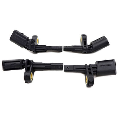 Fits for Audi & Volkswagen Set 4 ABS Wheel Speed Sensor Front Rear Left & Right
