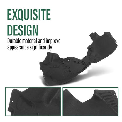 Solid Spare Front Fender Liner Inner Splash Shield Right Fit For 2017-2024 Porsche Macan