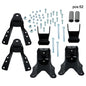 Solid Spare For Ford F250 F350 83-97 Left & Right Rear Leaf Spring Hanger Bracket Shackle