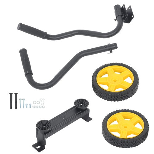 Solid Spare 2800-4750W For Champion Generator wheel kit 40065 with folding handle and tires