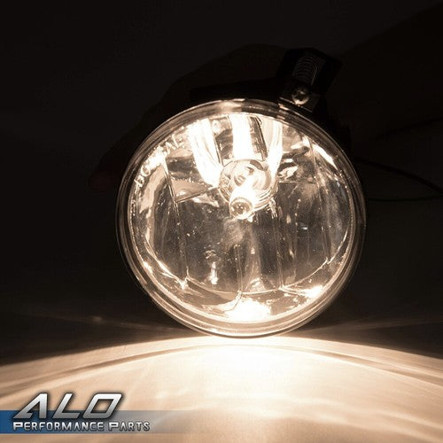 Solid Spare Fit For 2001-2004 Dodge Dakota 2001-2003 Durango Clear Pair Fog Light Lamp