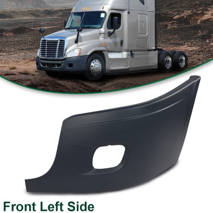 Solid Spare Fit For 2008-2017 Freightliner Cascadia Front Bumper End Cover Left Driver Side