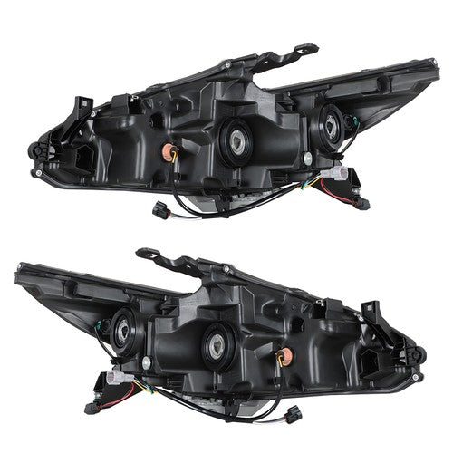 Solid Spare LH+RH Side headlights For Nissan Altima S SV SL 2016 2017 2018 Halogen Chrome