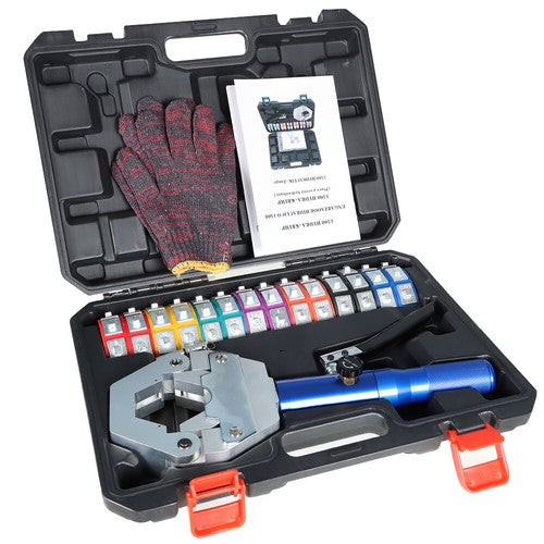 Solid Spare Hydraulic Crimper A/C Set IG-71500 A/C Hose Crimper Hydraulic A/C Crimping Tool