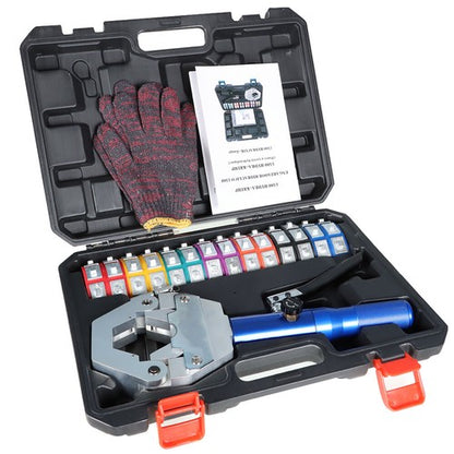 Solid Spare Hydraulic Crimper A/C Set IG-71500 A/C Hose Crimper Hydraulic A/C Crimping Tool