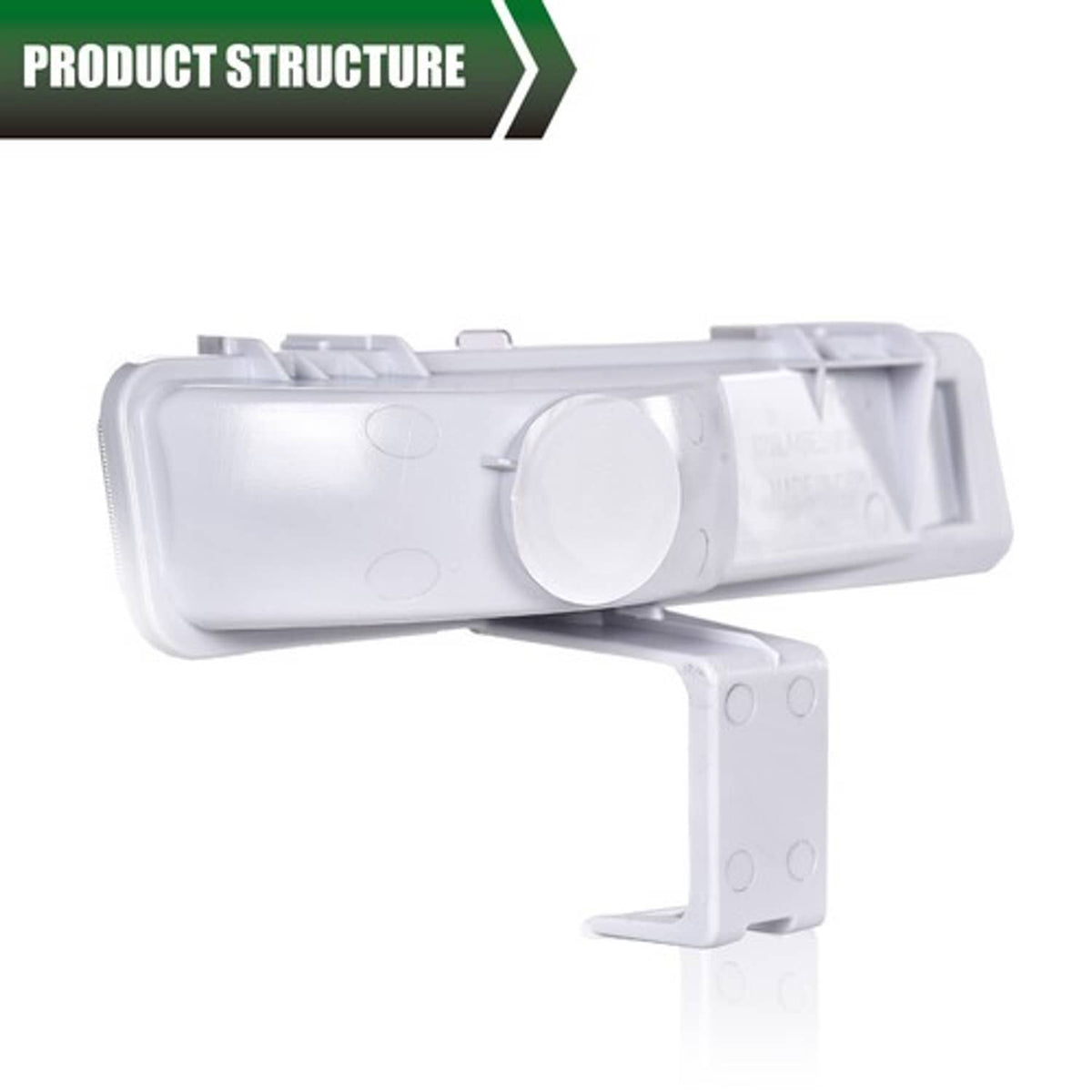 Solid Spare Fit For 80-90 Chevrolet Caprice Clear Bumper Turn Signal Light Left+Right