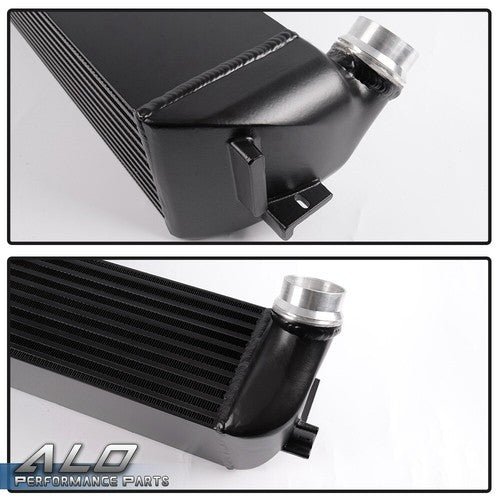 Solid Spare Front Mount Intercooler Black Fit For BMW 2012-Up M2/328i/335i/428i/435i