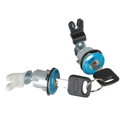 Solid Spare NEW Lock Craft Door Lock Cylinder Set w/Key Fit FOR Ford Bronco F2UZ1522050A