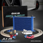 Solid Spare Universal 15 Row 10AN Alumium Engine Transmission Oil Cooler+ Filter Adapter Kit