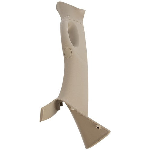 Solid Spare For 2004-2008 Ford F150 F-150 LH Driver Front A Pillar Trim Tan Interior Handle