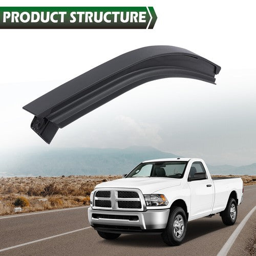 Solid Spare Fit For 2010-2018 Ram 2500 3500 Front Left Side Bumper Trim Filler Molding