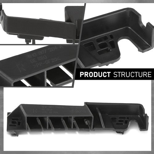 Solid Spare Front Bumper Bracket Guide Fit For 15-18 Audi A8 4H S8 Right Side 4H0807284A