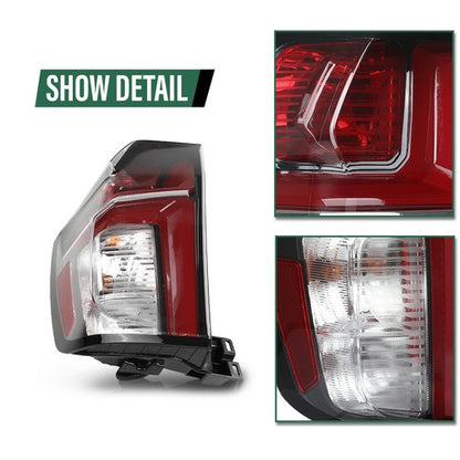 Solid Spare LED Tail Lights Brake Lamps Left+Right Fit For 2021-2023 Chevy Suburban|Tahoe