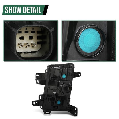 Solid Spare Fit For 2017-2020 Cadillac XT5 LED DRL Cornering Lamp Fog Light Left+Right Side