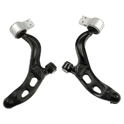 Solid Spare 2× Black Front Lower Control Arm For Ford Taurus Flex Lincoln MKS MKT 2010-2012