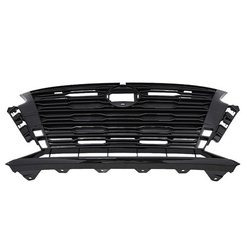 For 2023-2024 Nissan Altima SV Front Bumper Upper Grille & Grille Chrome Molding