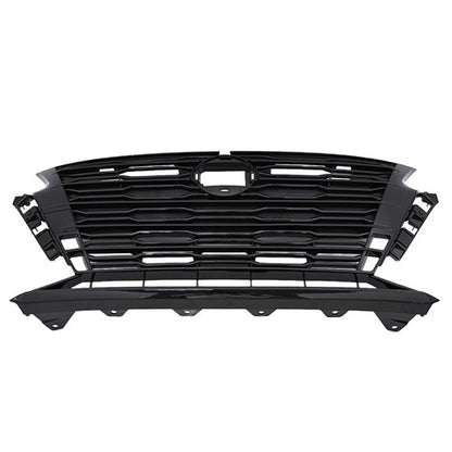 For 2023-2024 Nissan Altima SV Front Bumper Upper Grille & Grille Chrome Molding