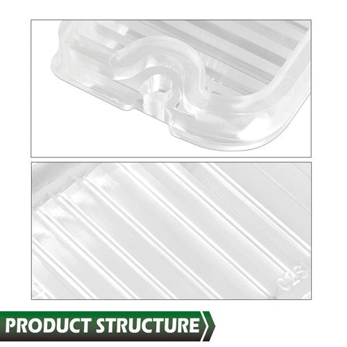 Solid Spare Fit For 1964 1965 Buick Skylark Special Back Up Light Lenses & Gaskets & Screws