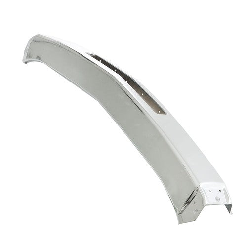 Solid Spare Front Bumper Impact Face Bar Chrome Steel For Chevy Silverado 1500 2007-2013