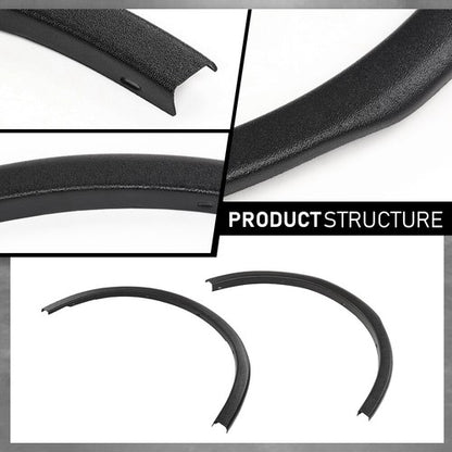 Solid Spare Fit For 2015 2016 2017 2018 2019 Subaru Outback Fender Flare Wheel Arch Molding