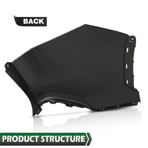 Solid Spare Fit For 19-2023 Toyota RAV4 Bumper Face Bar End Extension Rear Driver Left Side